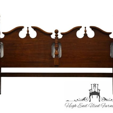 AMERICAN DREW Cherry Grove Collection Traditional Style King Size Double Pediment Headboard 76-395 