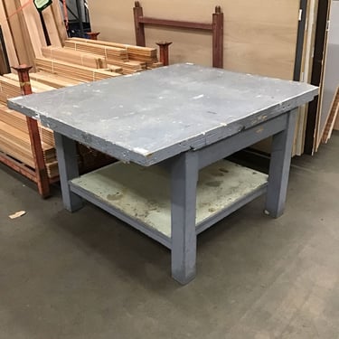 Salvaged School Wooodshop Bench (Tacoma)