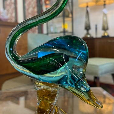 Murano Glass Egret