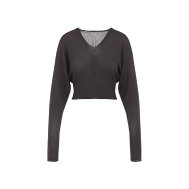 Rick Owens V Cropped Pullover Women