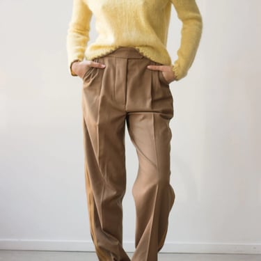 1990s Moschino Cheap and Chic Wool Trousers 