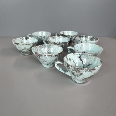 One Santa Anita Ware Turquoise Mist Coffee Mug Tea Cup (Multiples Available) 