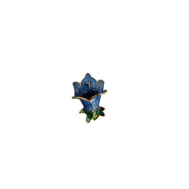 David Andersen Bluebell Flower Brooch 