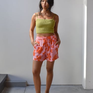 at Dawn. Cotton Drawstring Shorts