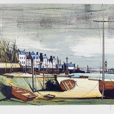 V. Beffa, Seaside, Lithograph, signed and numbered in pencil 