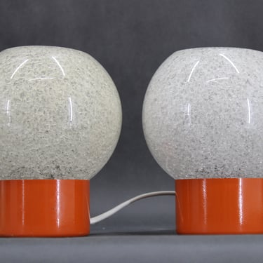 1970s Pair of Table lamps by Pokrok Zilina , Czechoslovakia 