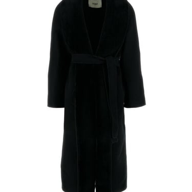 Fendi Woman Cappotto Montone Ff