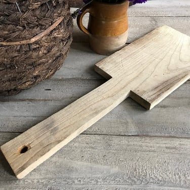 French Wood Chopping Board, Cutting, Cheese Serving, Rustic French Farmhouse Cuisine 