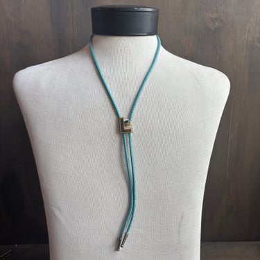 Leadville Bolo on Light Blue Tie