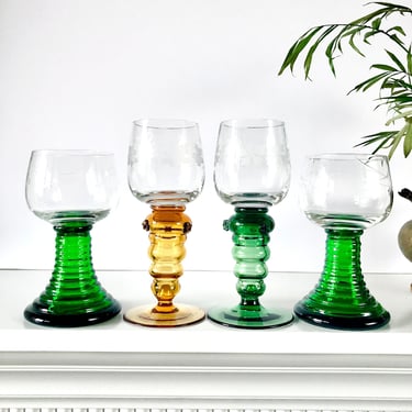 princess house wine glass Vintage Princess House Heritage Water/Ice Tea Glass Set (4)