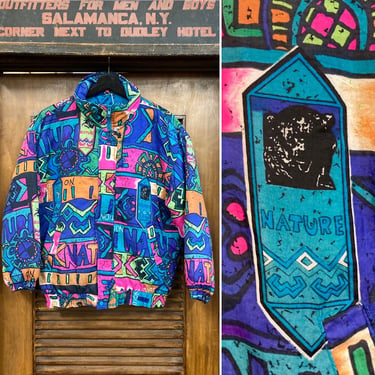 Vintage 1990’s Graffiti Hip Hop Ski Jacket, 90’s Jacket, 90’s Ski, 90’s Neon,  90’s Puffer Jacket, 90’s Graffiti Print, Vintage Clothing 