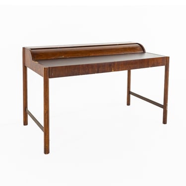 Hekman Furniture Mid Century Desk with Cylinder Roll - mcm 