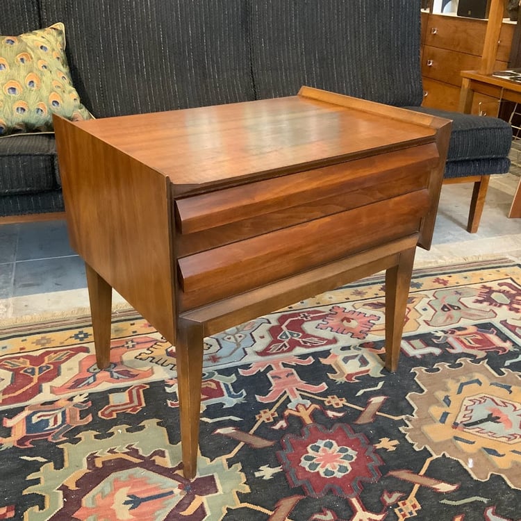 Vintage Lane Furniture Co. First Edition Walnut Nightstand