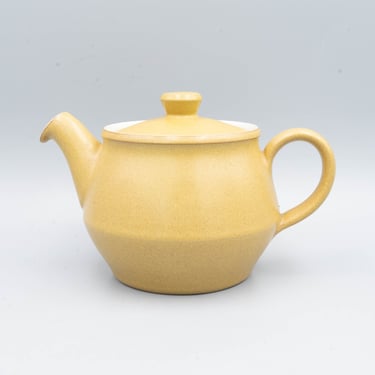 Denby Ode 1-1/2 Pt Teapot | Vintage British Stoneware Serveware 