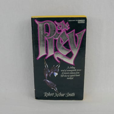 The Prey (1977) by Robert Arthur Smith - Prey of the Werewolves - Vintage 1970s Horror Novel Book 