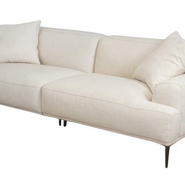 Article Abisko White Linen Blend Sofa