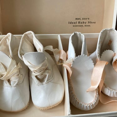 Mrs. Day's Ideal Baby Shoes Boy and Girl 