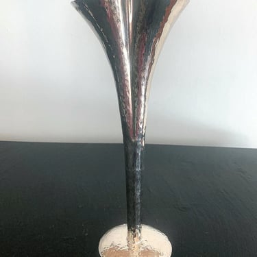 A Vienna Secession Silver Vase by Weiner Werkstätte