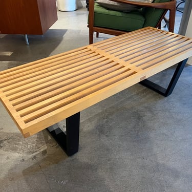 George Nelson slat bench