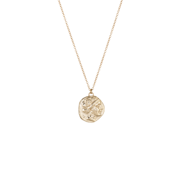 Athena Coin Pendant Necklace