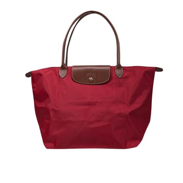 Longchamp - Red Le Pliage Original Large Tote bag