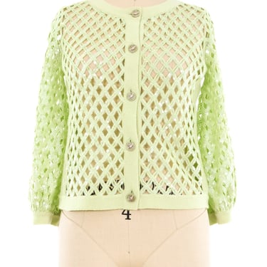 Chanel Sequined Knit Cardigan
