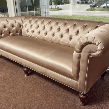 MGBWChesterfield Style Tufted Back In 'Champaign Taupe'  Sofa