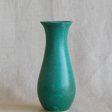Turquoise Ceramic Vase | Handmade Wheel Thrown Pottery | Vase for Bouquet | Gift for Her | Mother's Day | Aqua Blue Green Teal | Statement 