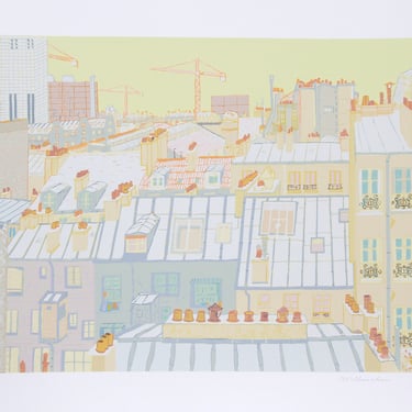 Paris Roofs by Marion McClanahan 