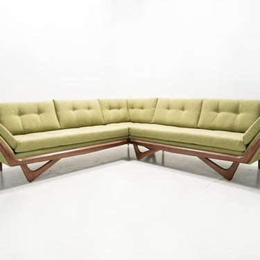 Mid Century Pearsall Style Sectional 