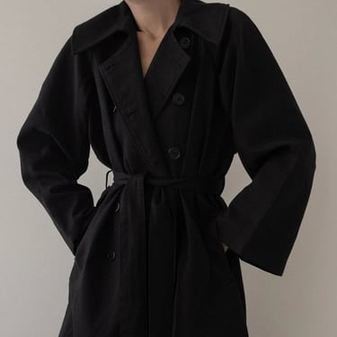 LAUDE the Label | Marin Trench Coat in Black