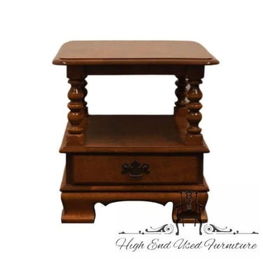 ETHAN ALLEN Heirloom Nutmeg Maple Colonial Early American 21