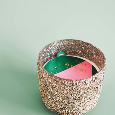 Sea Pines Holiday Glitter Candle