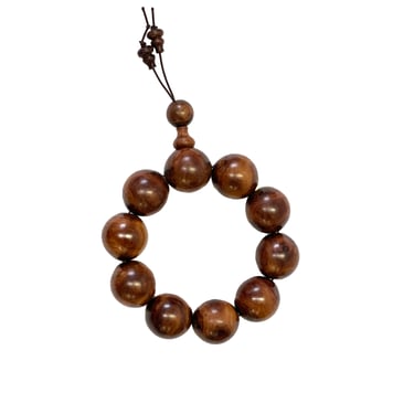 Chinese Huanghuali Rosewood Beads Hand Rosary Praying Bracelet ws2410E 