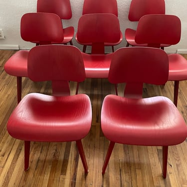 Eames Molded Plywood Dining Chairs