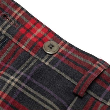 Sundazed Tartan Twill Trousers - Red