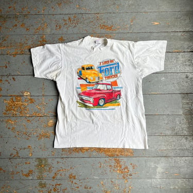 Vintage 1989 ‘I Like ‘ol Ford Trucks’ Graphic Shirt 