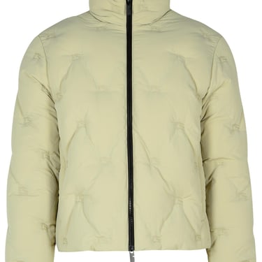 Burberry Beige Nylon Down Jacket Woman