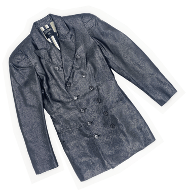 Jean Paul Gaultier F/W 1995 metallic jacket