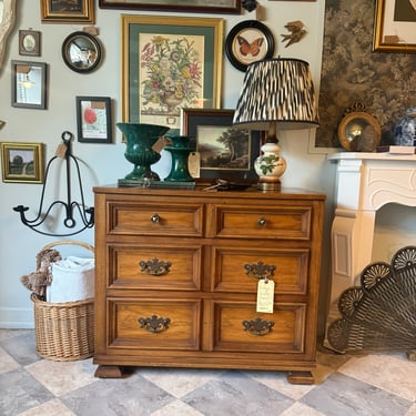Vintage Wooden Dresser