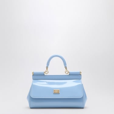 Dolce&Gabbana Sicily Small Light Blue Handbag Women