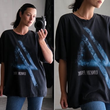 LINKIN PARK Living Things Album Distressed Black Tee | 100% Cotton | Boxy Fit | Nu Metal, Rock Band | 2000s Linkin Park 2012 Band T-Shirt 