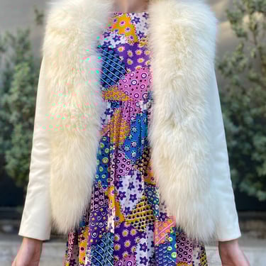 60's Ice Queen Fox Fur Coat
