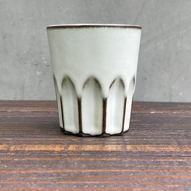 Porcelain Ceramic "Peak" Cup  - Matte "Snow" 