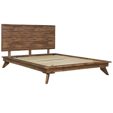 Denali American Walnut Queen Bed