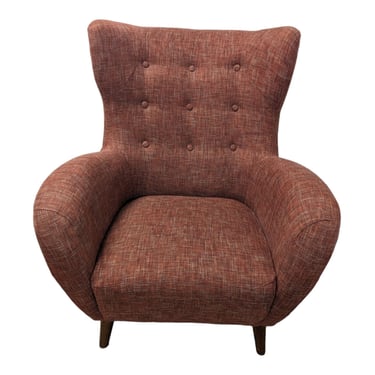 Red Wingback Chair