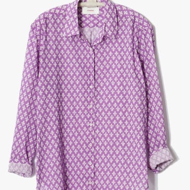Xirena Beau Shirt in Purple Clover