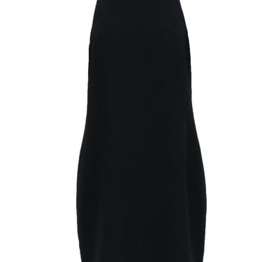 Trina Turk - Black Pointed Collar Shift Dress w/ Crystals Sz 10