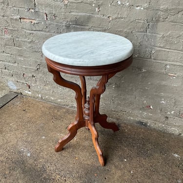 Victorian Marble Top Parlor Table