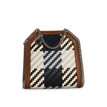 Stella Mccartney 'Falabella Tiny' Blue Eco Leather Bag Women